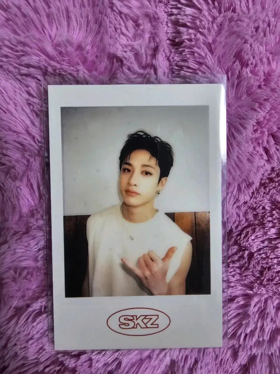 스트레이키즈 방찬 포카 포토카드 BangChan SKZ polaroid